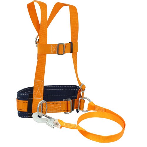 УС II АД  - Удерживающая система с наплечными лямками, со стропом из полиамидной ленты