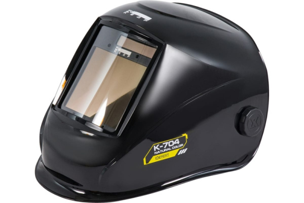 МАСКА СВАРЩИКА КЕДР "К-704 NATURAL COLOR EXPERT", ЧЕРНАЯ