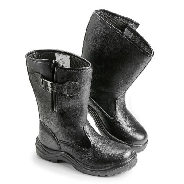 Сапоги  кожаные комбинированные мод. 15-0И ПУ