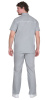 Костюм "МЕДИК" мужской: куртка, брюки  светло-серый (ЧЗ)