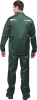 Костюм ОПЕРАТОР летний, зеленый, смесовая (куртка, брюки)