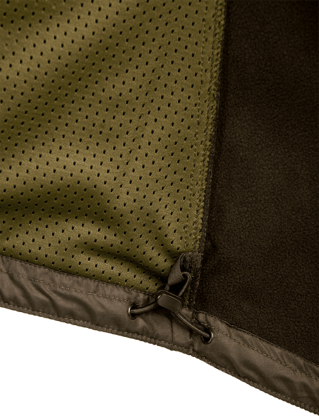 Куртка БЕЛУХА, Софтшелл+флис, женская, оливковая КУР 910