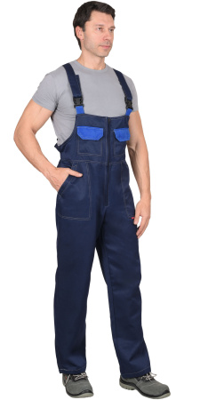 Костюм "Автомастер" : куртка,  п/комб. синий с васильковым