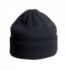 Шапка трикотажая, черная