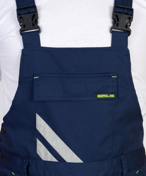 Полукомбинезон "ФОТОН" мужской, темно-синий (ЧЗ)