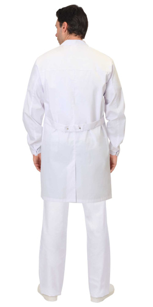 Халат "СИЦИЛИЯ" мужской белый (ЧЗ)