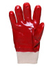 Перчатки Safeprotect "РЕДКОЛ" (основа джерси-100% хлопок, ПВХ покрытие красного цвета)